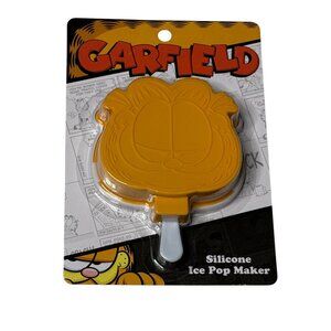 Garfield Silicone Ice Pop Mold | Orange Cartoon Freeze Tray